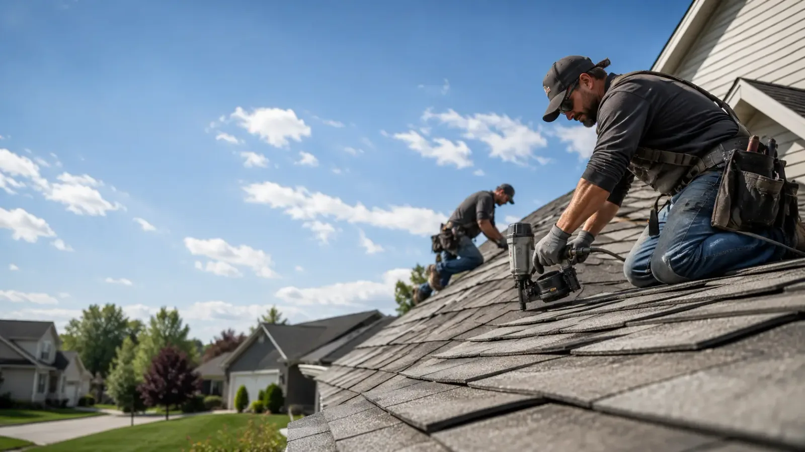 Storm Damage Roof Repair in Woosung, IL near me